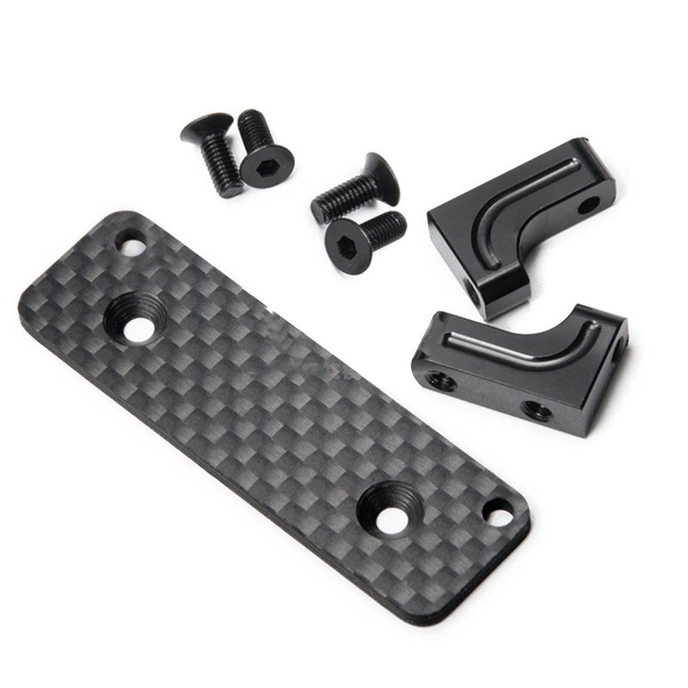 1x Alloy RC Servo Mount Carbon Plate for Axial AXI03004 Capra 1.9 1/10 RC Car