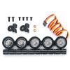 RC 5 LED Light Bar Headlight Roof Light Lamp for Axial Scx10 90046 TRX4 D90 1/10 RC Crawler Car (White Light) view 1