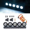 RC 5 LED Light Bar Headlight Roof Light Lamp for Axial Scx10 90046 TRX4 D90 1/10 RC Crawler Car (White Light) view 3