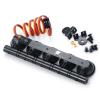 RC 5 LED Light Bar Headlight Roof Light Lamp for Axial Scx10 90046 TRX4 D90 1/10 RC Crawler Car (Multicolor Light) view 3