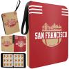 KivolFun San Francisco Football Card Binder with Sleeves, 900 Pocket, 3 Ring, Waterproof, Dustproof, Durable view 1