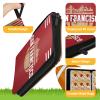 KivolFun San Francisco Football Card Binder with Sleeves, 900 Pocket, 3 Ring, Waterproof, Dustproof, Durable view 2