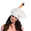 Boland 99907 - Swan Hat with Plush Plush Hat for Costumes for Men and Women Fancy Dress Costume view 3