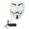 Boland 10460 - LED Mask for Costume, with Lighting, Face Mask, Fancy Dress Costume for Halloween, Accessory for Halloween Costume view 3