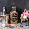 Sratte Brown Whiskey Bottle Piata with Stick 16 x 6.3 x 3 Inch Piata Decorations for Whiskey Birthday Party Adults Party Valentines Wedding Birthday Funny Anniversary Supplies view 3