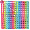 12x12 Digital Multiplication Table Game Flash Cards 3rd Grade Fidget Math Toy, DK-SIMINA Create All Kinds of Math Operations, Easy to Learn, More Fun, fidgety Learning Game Toy it view 1
