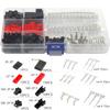 TECKEEN 105Pcs Servo Plug Male Female JST JR Connector Crimp Pin Wire for RC Car Boat view 3