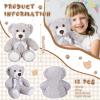 12 Pcs 14 Inch Valentine's Day Bear Stuffed Animal Bulk Gifts Bulk Soft Plush Stuffed Bear for Bridal Anniversary Centerpiece Baby Shower Party Favor view 3