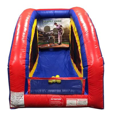 Baseball Ultralite Sealed Air Frame Game | Ball and Bag Toss | Includes Frame, Panel, Built-in Blower, Balls, and Bag | for Backyards, Carnivals, Schools, Birthday Parties
