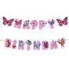 BIEUFBJI Butterfly Birthday Decorations Happy Birthday Banner Decor Fairy Happy Birthday Banner Fairy Garden Birthday Party Supplies view 1