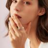 LuckyAmor Fidget Rings Women for Anxiety Rings:Stainless Steel Fidget Rings for Men Spinner Ring Personalized Inspirational Fidget Ring for Anxiety Rings view 3