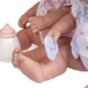 Berenguer Boutique Realistic La Newborn 12.5" Washable Vinyl Twins | Blue and Pink Themed Gift Set with Reusable Diaper, Caps, Shirts, Pacifier, Bottles and Birth Certificate - JC Toys view 3
