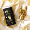 Luckies Hand Desk Decor - Mini Rock On Hands - Rock N Roll Mini Statue - Mens Ring Holder - Gold Hand Decor | Men Desk Accessories - Mens Gold Decor - Hands Office Accessories - Men Key Holder Statue view 2