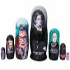 Golden Cockerel Justice Ruth Bader Ginsburg Nesting Doll 7pc./8" view 1