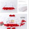 Reborn Baby Doll Clothes Sets Christmas Style Baby Dolls Clothes 4 Pieces Sets for 20-24 inch Reborn Doll Girl Clothing Newborn 0-3 Months Accesories Outfits view 2