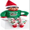 The Elf on the Shelf Holiday Outfit Accessory Value Pack - 3 Different Sets in One - Baker Set with Apron, Spatula, Mixing Bowl, Two Piece Party Skirt, and Donut PJ Set view 3