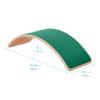 ECR4Kids Balance Board with Felt Base, Montessori Toy, Green view 2