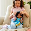 Disney Store Official Princess Plush Doll, Jasmine from Aladdin, Medium 14 Inches, Soft Plushy with Embroidered Features, Princess Toys for Girls, Disney Dolls, Stuffed Animals for Girls view 2