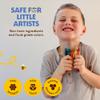 Honeysticks Jumbo Crayons (16 Pack) - Non Toxic Crayons - 100% Pure Beeswax and Food Grade Colors - 16 Bright Colors - Large, Easy to Hold and Use - Preschool Art Supplies for Toddlers/Kids 3-5, 4-8 view 4