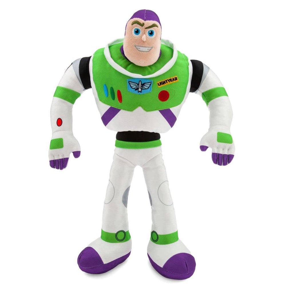 Disney Store Official Toy Story Plush, Buzz Lightyear, Iconic Cuddly Toy Character with Embroidered Eyes and Soft Plush Features, Suitable for All Ages