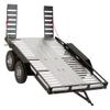 Powerhobby 1/10 CNC Machined Dual Axle Scale Truck Trailer Rock Crawler Silver view 1