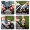 Step2 Whisper Ride Cruiser Kids Push Car, Ride On Toy, Stroller Substitute, Includes Seat Belt & Horn, Made of Durable Plastic, Max Weight 50 lbs., For Toddlers 1.5-4 Years Old, Gray view 4