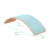 ECR4Kids Balance Board with Felt Base, Montessori Toy, Seafoam view 2