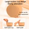 100% Silicone Baby Feeding Set  Round Suction Divided Plate with Lid, Full Silicone Spoon & Fork, Strong Suction Bowl & Baby Bib for Toddler Dining  6-Piece Set view 3
