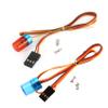 LAFEINA 360 Rotation Lamp Multi-Function Strobing-Blasting/Flashing/Rotating RC Light for RC Model Car, Ambulance, Fire Truck or Engineering Vehicle Lighting (Red&Blue) view 1