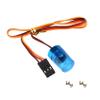 LAFEINA 360 Rotation Lamp Multi-Function Strobing-Blasting/Flashing/Rotating RC Light for RC Model Car, Ambulance, Fire Truck or Engineering Vehicle Lighting (Red&Blue) view 2