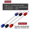 RCMYou RC Upgrades Part for 1/10 T-Maxx/Revo/E-Maxx(First Generation),Drive Shaft Axles Front Rear #45 Steel Driveshafts CVD Upgrades Parts Hop-up,Replace #5451R,4-Pack,Black (More Powerful) view 2
