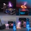 Divvlur Music Tesla Coil Arc Plasma Coil Desktop Toy Divvlur Science Education kit Model TS10-001 view 4