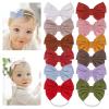 12 PCS Baby Headbands Elastics Hairbands Girls Headbands with Bows Infant Toddler Headwrap Stretchy Hair Bows Hair Accessories for Newborn Infant Toddler Child Hair Accessories view 1