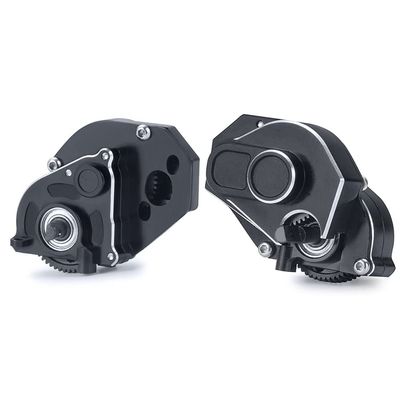 WEFEINO CNC Complete Transmission Case 2 Speeds Gearbox for RC 1/24 Axial SCX24 AXI90081 Deadbolt AXI00001 AXI00002 AXI00004 AXI00005 AXI00006