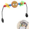 VIKOS Products Toy Bar for Baby Bouncer, Googly Eyes Toy Plays Music and Balls Make Tinkling Sounds, Babies Bouncer Toys Accessory, Easy to Install & Baby-Safe Plastic view 1