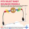 VIKOS Products Toy Bar for Baby Bouncer, Googly Eyes Toy Plays Music and Balls Make Tinkling Sounds, Babies Bouncer Toys Accessory, Easy to Install & Baby-Safe Plastic view 2