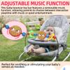 VIKOS Products Toy Bar for Baby Bouncer, Googly Eyes Toy Plays Music and Balls Make Tinkling Sounds, Babies Bouncer Toys Accessory, Easy to Install & Baby-Safe Plastic view 3