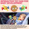 VIKOS Products Toy Bar for Baby Bouncer, Googly Eyes Toy Plays Music and Balls Make Tinkling Sounds, Babies Bouncer Toys Accessory, Easy to Install & Baby-Safe Plastic view 4