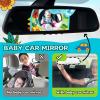 Koty Car Seat Toy - Kick and Play Activity Center with Mirror,Teether and Crinkle, Fun Travel Baby Toy for Rear Car Seat, Easier Drive with Newborns, Babies, Hanging Toys for Infants 0-6-12-18 Months view 3