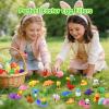 150 Pack Animal Erasers for Kids Bulk Pull Apart 3D Puzzle Erasers Treasure Box Toys for Classroom Rewards and Prizes Class Treasure Box Kids Party Favors Back to School Supplies Gift view 2