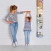 Solid Wood Inspirational Growth Chart for Kids with Photo Windows, Motivational Height Chart for Kids, Foldable Kids Height Wall Chart Milestone Marker, Positive Birthday Gift for Girls Room Decor view 2