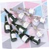 SAFIGLE Refillable Empty Bubble Bottles 3.74In Mini Bubble Bottles for Wedding Party Supplies Family Birthday Beach Celebrations Set of 16 view 4