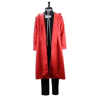Weixu Cosplay Costume Hooded Coat Uniform Suit Halloween Party Outfit for Men XXL