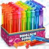 32 Pack Bubble for Kids Party Favors, 8 Style Mini Bubble Wands with Gift Box, Dinosaur Toys Bulk for Carnival Prizes Goodie Bag Stuffers Supplies, Birthday Bath Time Bubbles Blower Toy for Girl Boy view 1