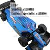 RCMYou RC Upgrades Part Dboots Hoons 42/100 2.9 Belted Rc Tires for 1/7 Infraction 6S BLX/Limitless,with Foam Inserts Mounted On 5-Spoke Wheels,Rc Tires Hops Up 4PCS,ARA55062,Black view 2