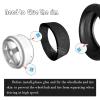 RCMYou RC Upgrades Part Dboots Hoons 42/100 2.9 Belted Rc Tires for 1/7 Infraction 6S BLX/Limitless,with Foam Inserts Mounted On 5-Spoke Wheels,Rc Tires Hops Up 4PCS,ARA55062,Black view 3