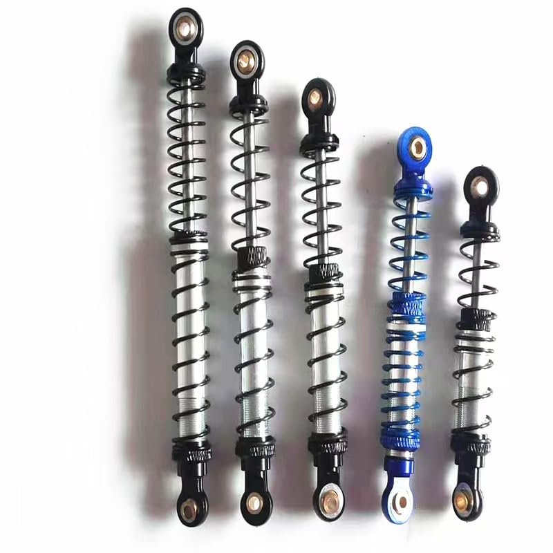 1/10 Climbing Car RC Parts Accessories Metal Oil Shock Absorber Double Section Spring Shock Absorber TRX4 SCX10 90046 (72mm/pcs)