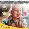 KALUYA Baby TV Remote Toy, Toddlers Remote Control Toy Kids Realistic Play Remote Early Educational Baby Musical Toys with Light and Sound English French Spanish for Infant Boys Girls 6 Month+, Black view 4
