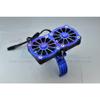 GPM for ARRMA 1/5 KRATON 8S BLX Monster TRUCK-ARA110002 Aluminum Alloy 7075-T6 Dual High Speed Metal Frame Cooling Fan + Adjustable Bracket (for Violent Gamers) view 2