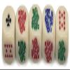 16mm Rounded Corners Poker Dice with Storage Pouch, Plus Dice Cup Bundle (Cyber-Deals) view 4